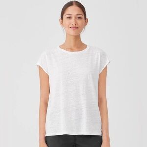 Mango Suits White Tee